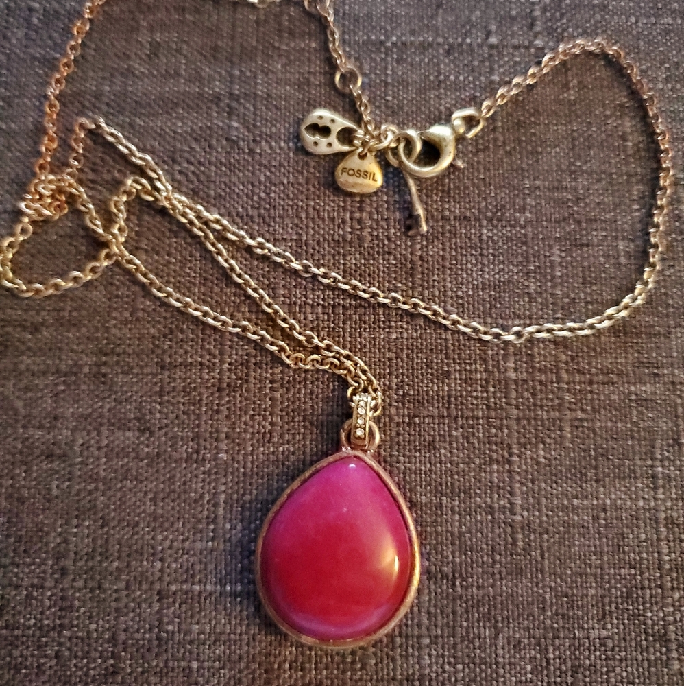 Fossil necklace